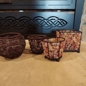 Votive candle holders